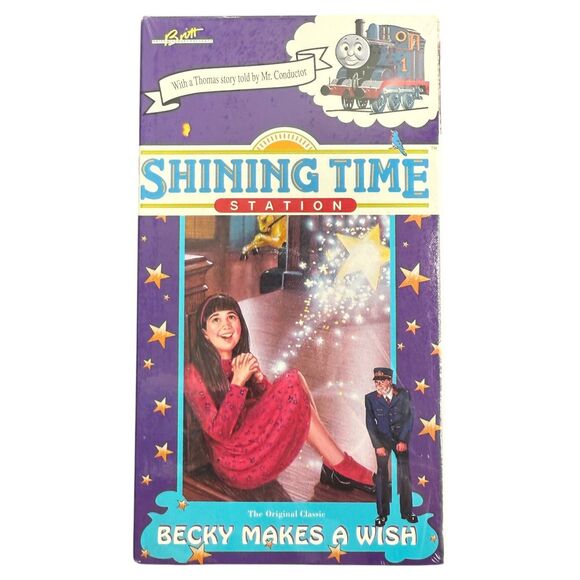 Other - Shining Time Station: Becky Makes a Wish Thomas Tank‎ Engine VHS Tape 1993 Train